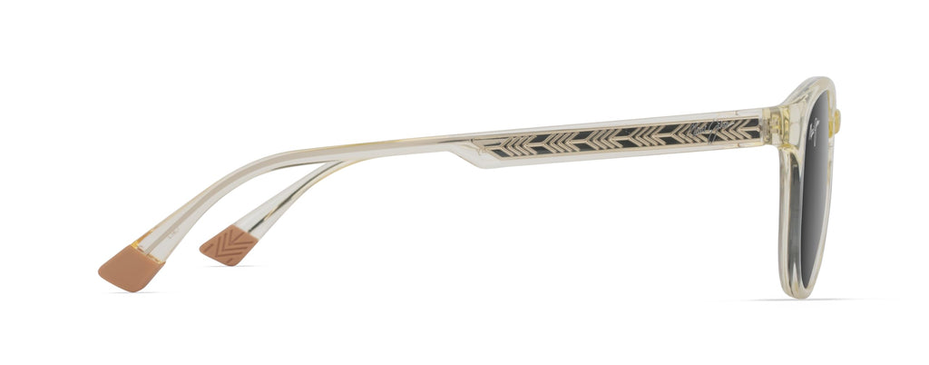 Maui Jim Polarized Men's Hiehie Round Sunglasses