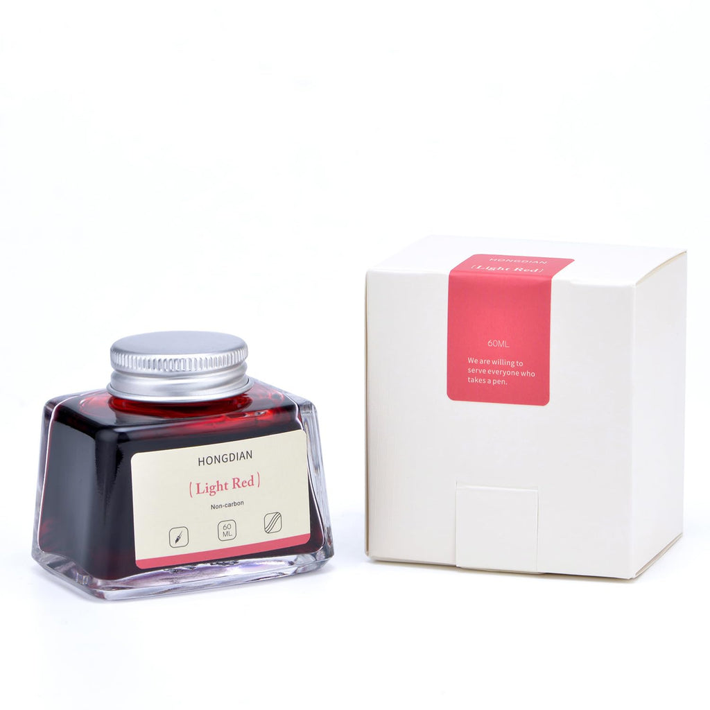 Asvine Hongdian Fountain Pen Bottled Ink Black, 60ml Fountain Pen Bottled Ink, Non Carbon