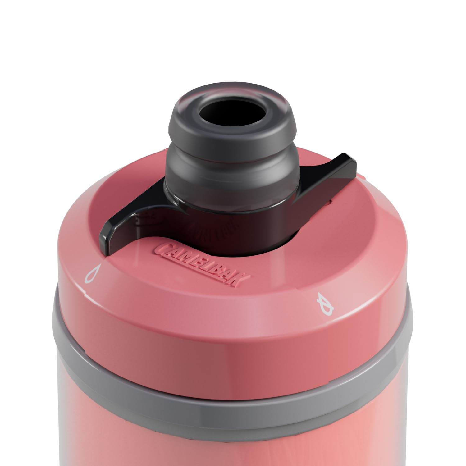 CamelBak Podium Chill Insulated Bike Squeeze Water Bottle, Cold Retention for Cycling, 24oz, Reflective Ghost