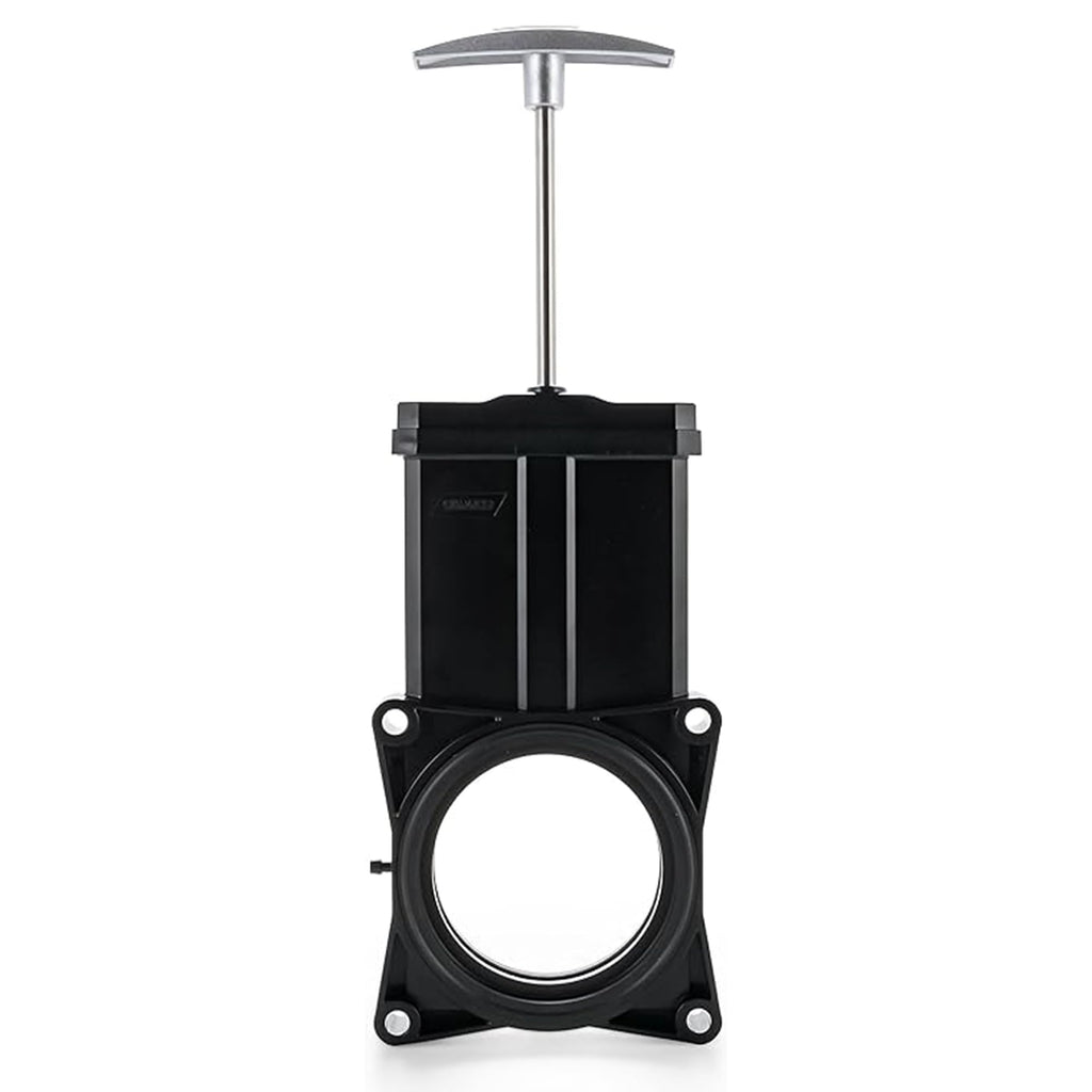 Camco RV Sanitation System 3" Waste Valve with 72" Cable Extension Kit for Sidewall or Control Access Compartment Mount Installation