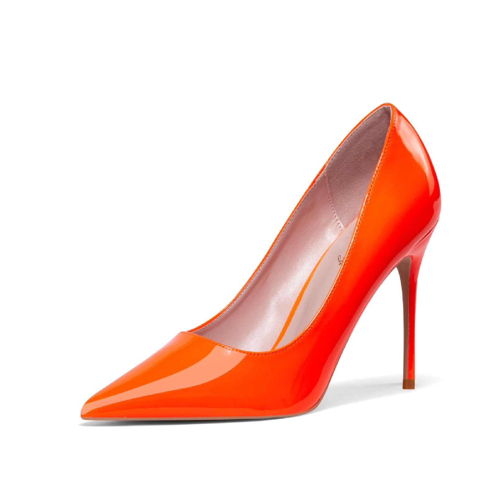 Elisabet Tang High Heels, Womens Pointed Toe Slip on Stilettos Party Wedding Pumps Basic Shoes