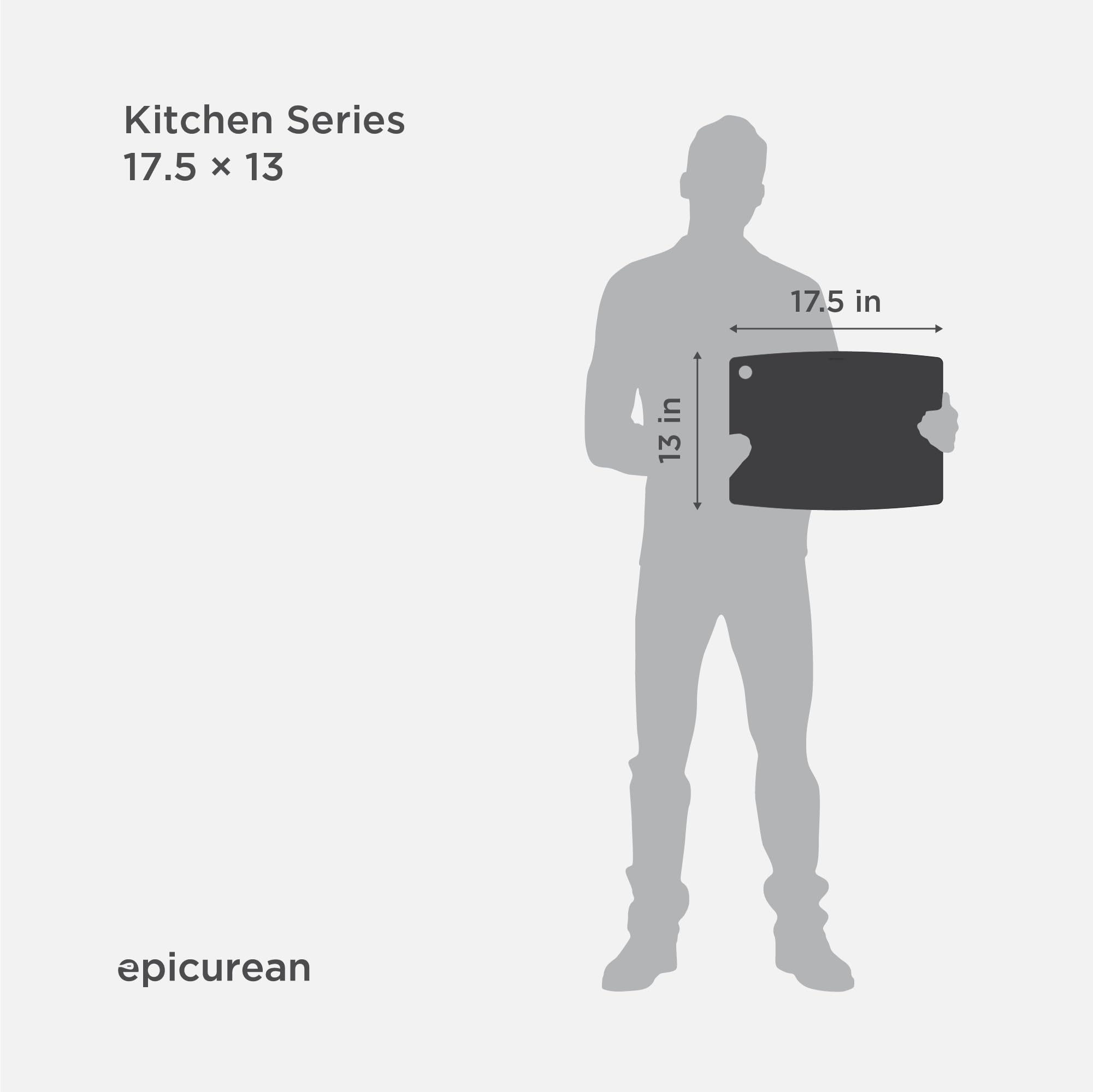Epicurean Kitchen Series Cutting Board, 11.5-Inch × 9-Inch, Natural