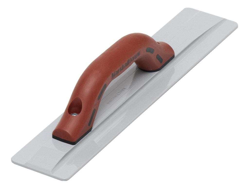 MARSHALLTOWN 12 Inch Beveled End Mag Float, DuraSoft Handled Cast Magnesium Blade, Assembled in USA, Concrete Hand Tool, 142D