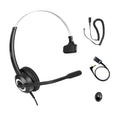 Polycom Phone Headset Noise Cancelling Mic RJ9 U10P Bottom Cable Compatible with Polycom VVX, Shoretel, Nortel Phones