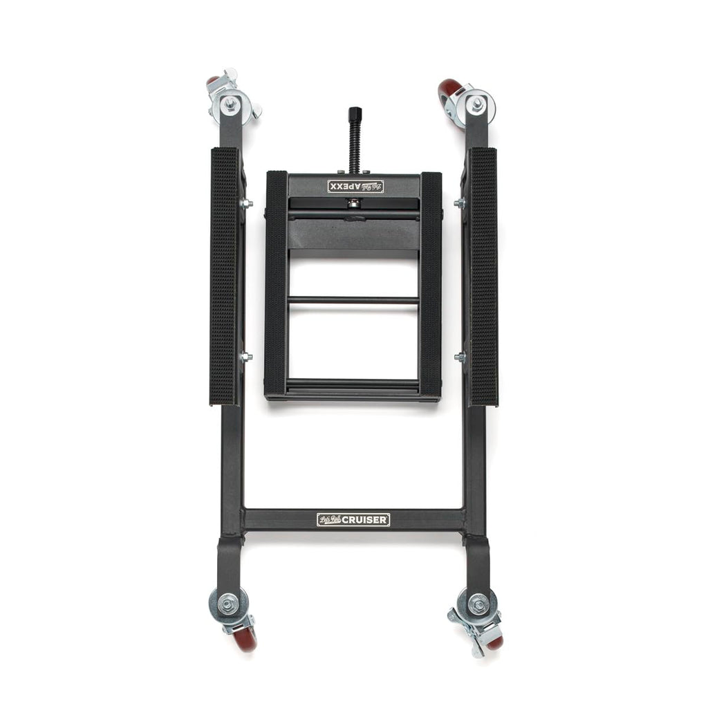 Dolly, Apexx Pro Lift Jack, & Wall Rack