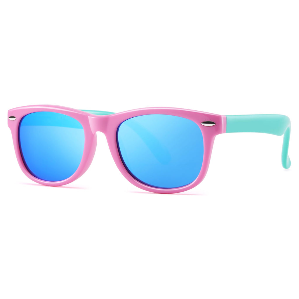 Pro Acme Kids Polarized Sunglasses, Flexible TPEE Frame Shades for Toddler Girls Boys, Ages 3-12