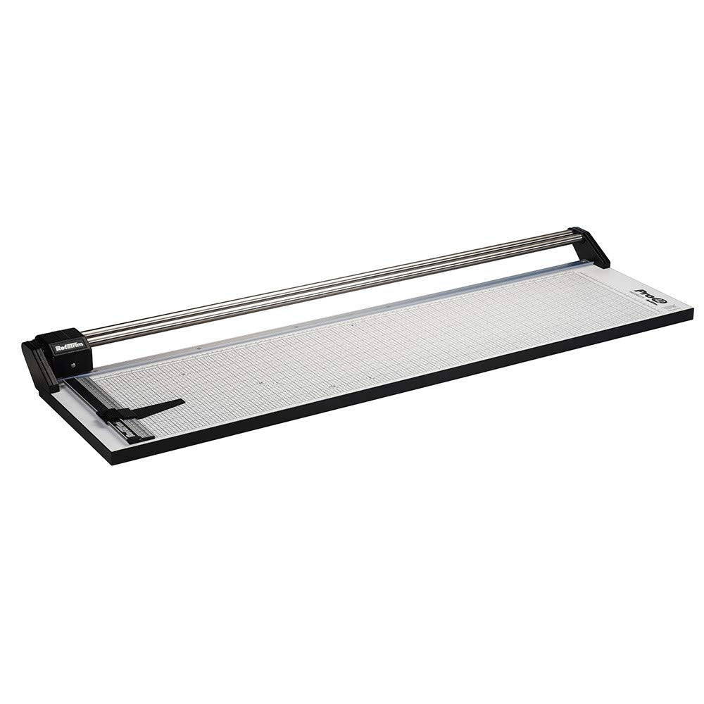 Rotatrim Pro 12 Inch Cut Professional Paper Cutter/Trimmer Precision Rotary Trimmer with Self-Sharpening Precision Steel Blades & Twin Stainless Steel Guide Rails (RCPRO12i)