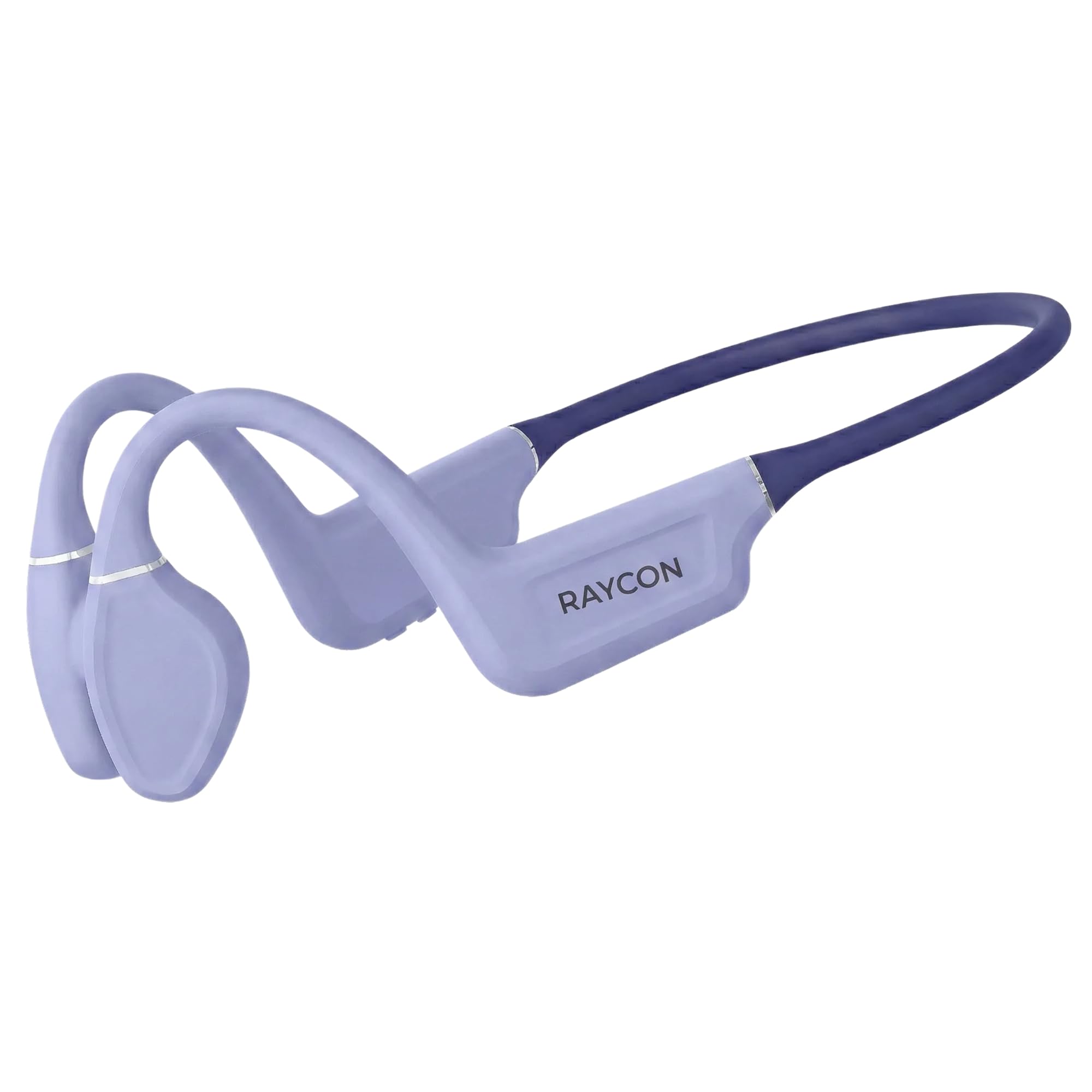 Raycon Bone Conduction Headphones Bluetooth - Open Ear Running Headphones, Sweat & Water-Resistant Earbuds with Mic for Sports & Workouts, 13hr Playtime (Blue)