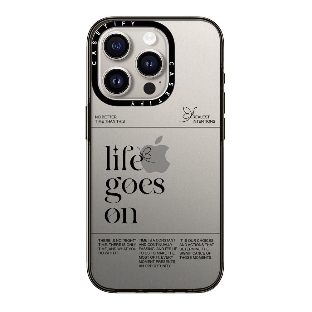 CASETiFY Compact Case for iPhone 13 [Lightweight / 4 ft. 2X Military Grade Drop Protection/Slim] - #1 Mom - Clear Black