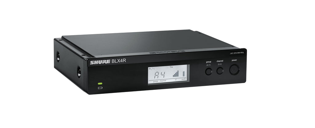 Shure BLX24/SM58 Wireless Microphone System - 14-Hour Battery Life, 300 ft Range, UHF | Includes SM58 Handheld Vocal Mic, Single Channel Receiver | H9 Band (BLX24/SM58-H9)