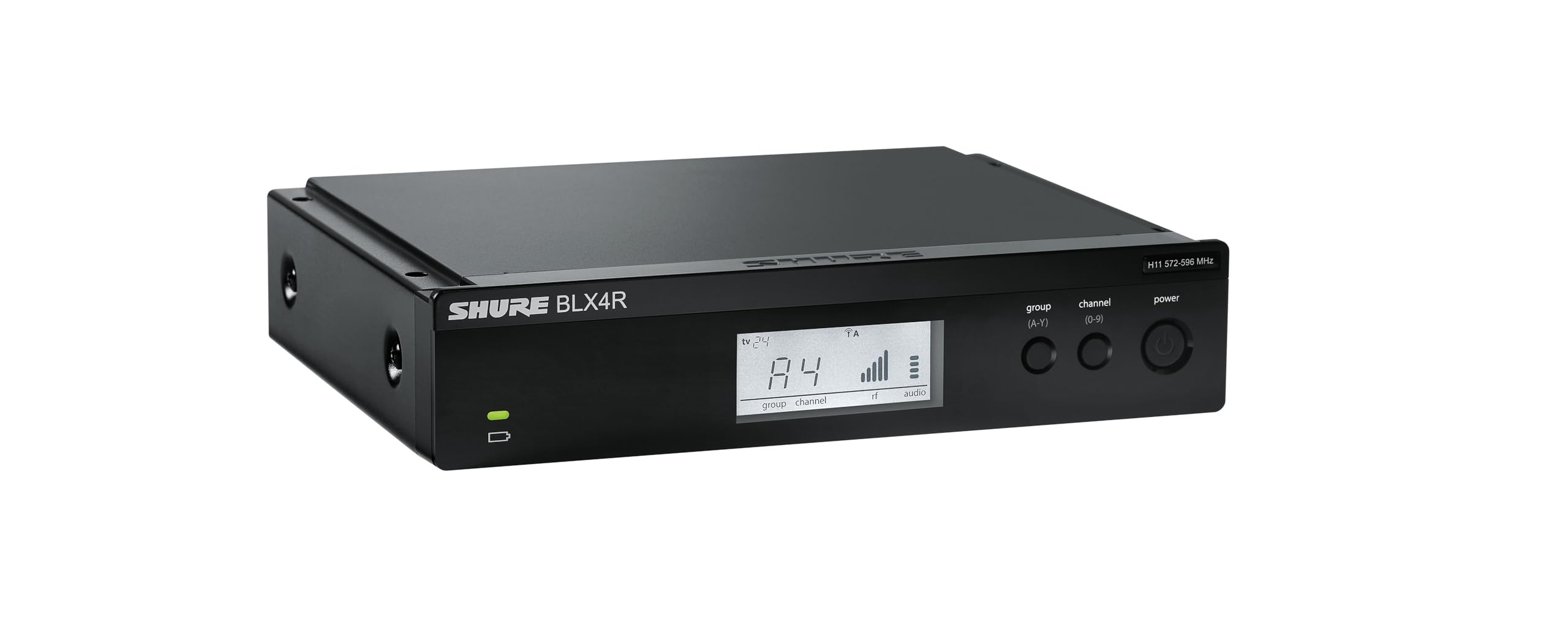 Shure BLX24/SM58 Wireless Microphone System - 14-Hour Battery Life, 300 ft Range, UHF | Includes SM58 Handheld Vocal Mic, Single Channel Receiver | H9 Band (BLX24/SM58-H9)