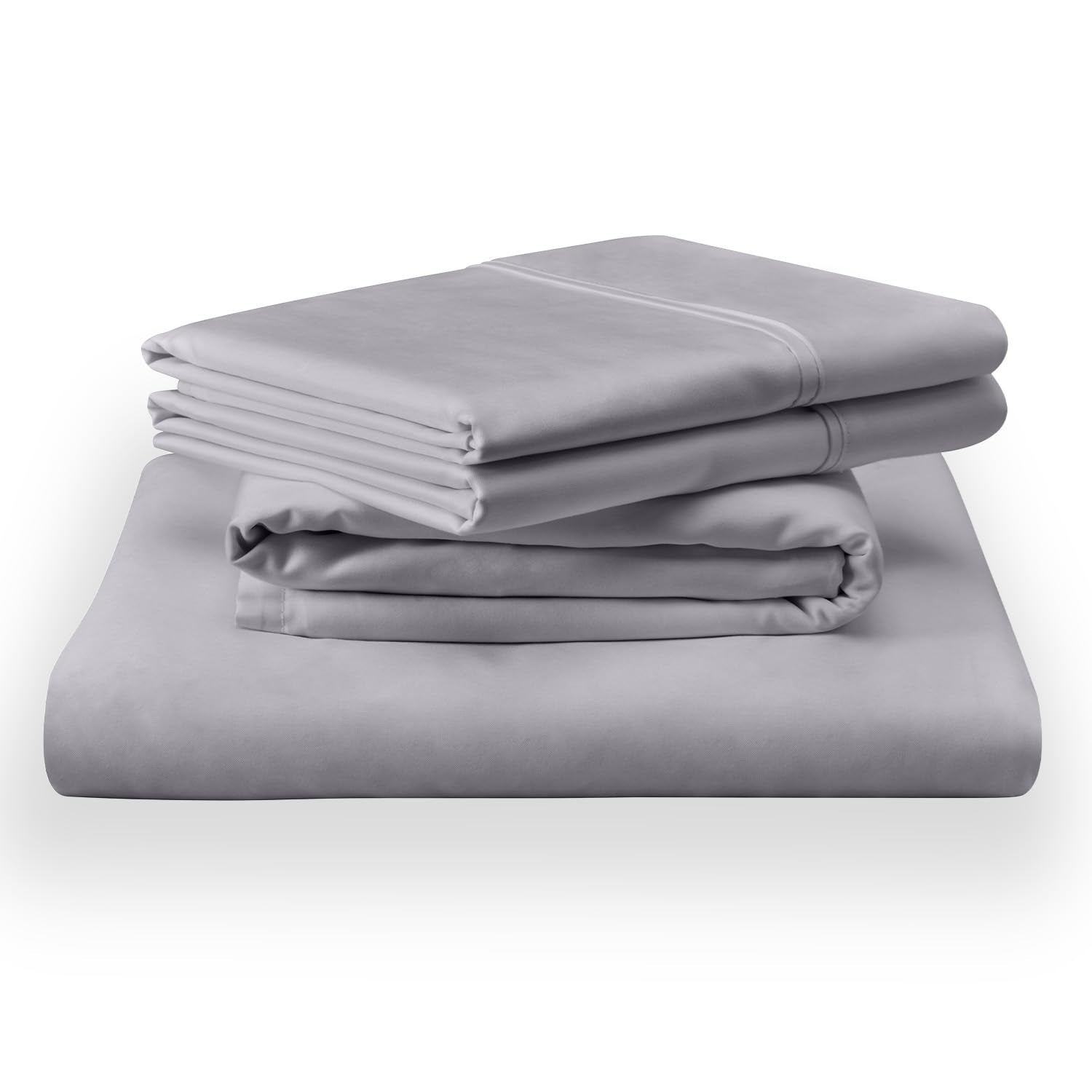 TEMPUR Classic Cotton Sheet Set Cool Gray - Twin