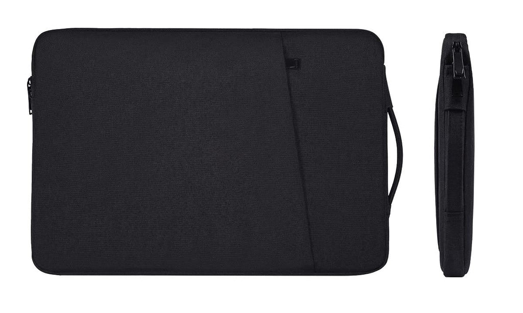 15.6 Inch Portable Monitor Case, Protective Carrying Sleeve Compatible with KYY MNN InnoView Most 16.1/15.6 in Monitors, Water Resistant Monitors Bag with Accessory Pocket, Black