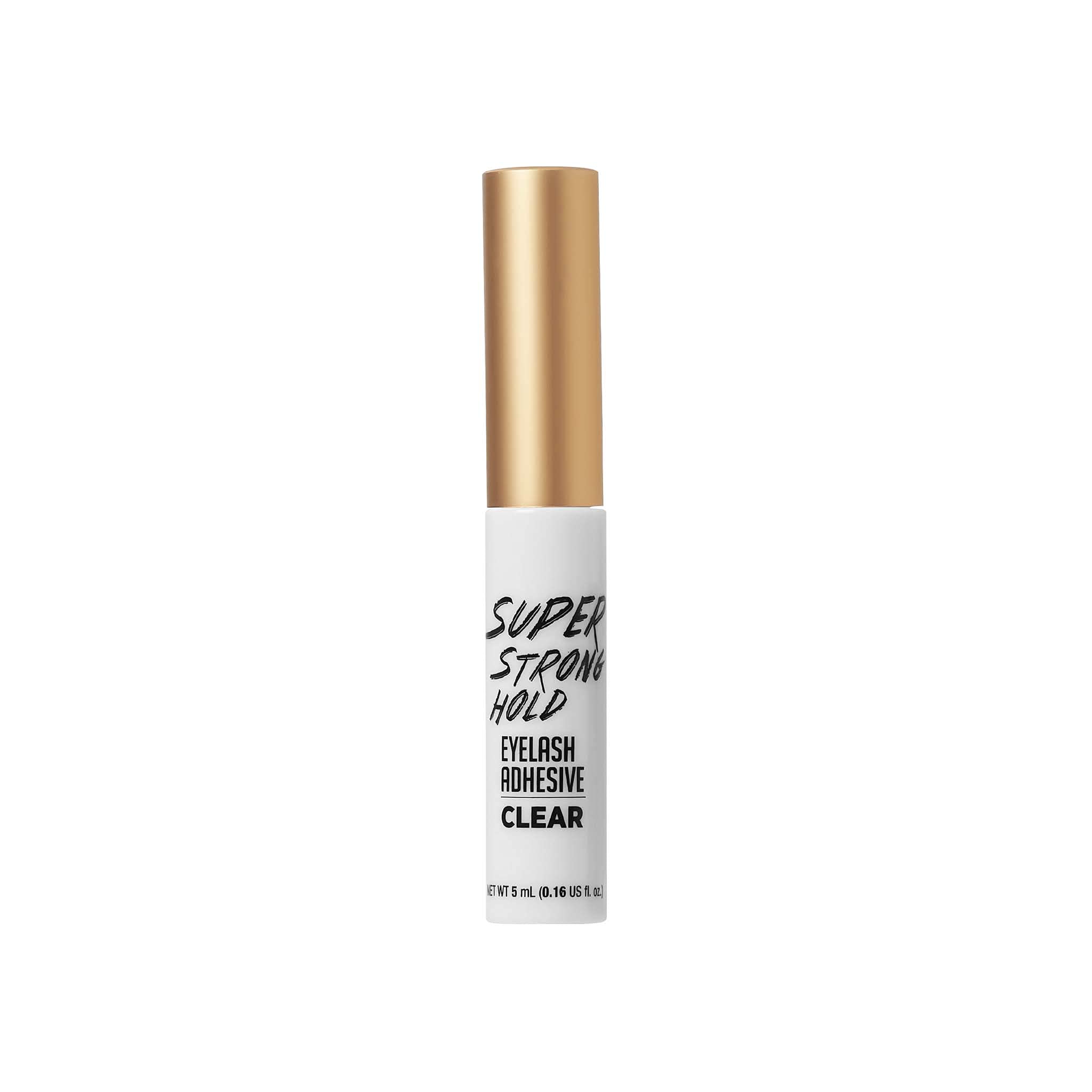 i-ENVY By KISS Super Strong Hold Eyelash Adhesive Waterproof, Long-Lasting Strip Lash Glue, Natural-Looking Allergy & Latex Free with Brush Applicator (Black, 3 Pack)