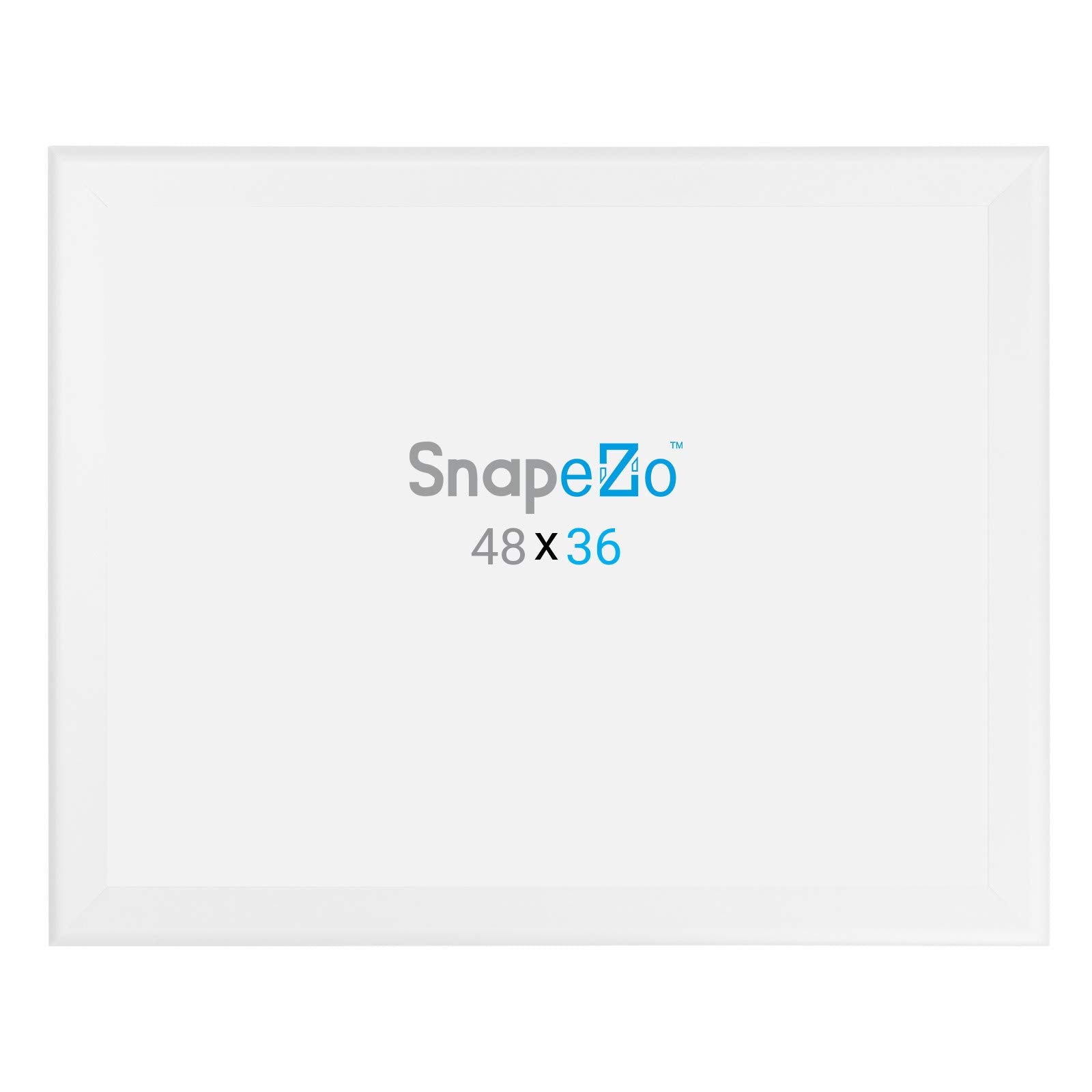 SnapeZo Movie Poster Frame 27x40 Inches, Black 1.7 Inch Aluminum Profile, Front-Loading Snap Frame, Wall Mounting, Wide Series for One Sheet Movie Posters