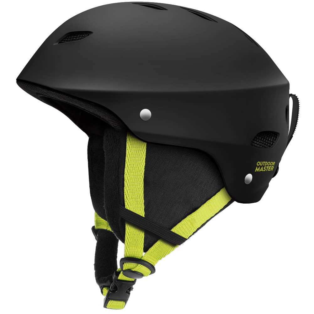 OutdoorMaster Kelvin Ski Helmet - Snowboard Helmet for Men, Women & Youth