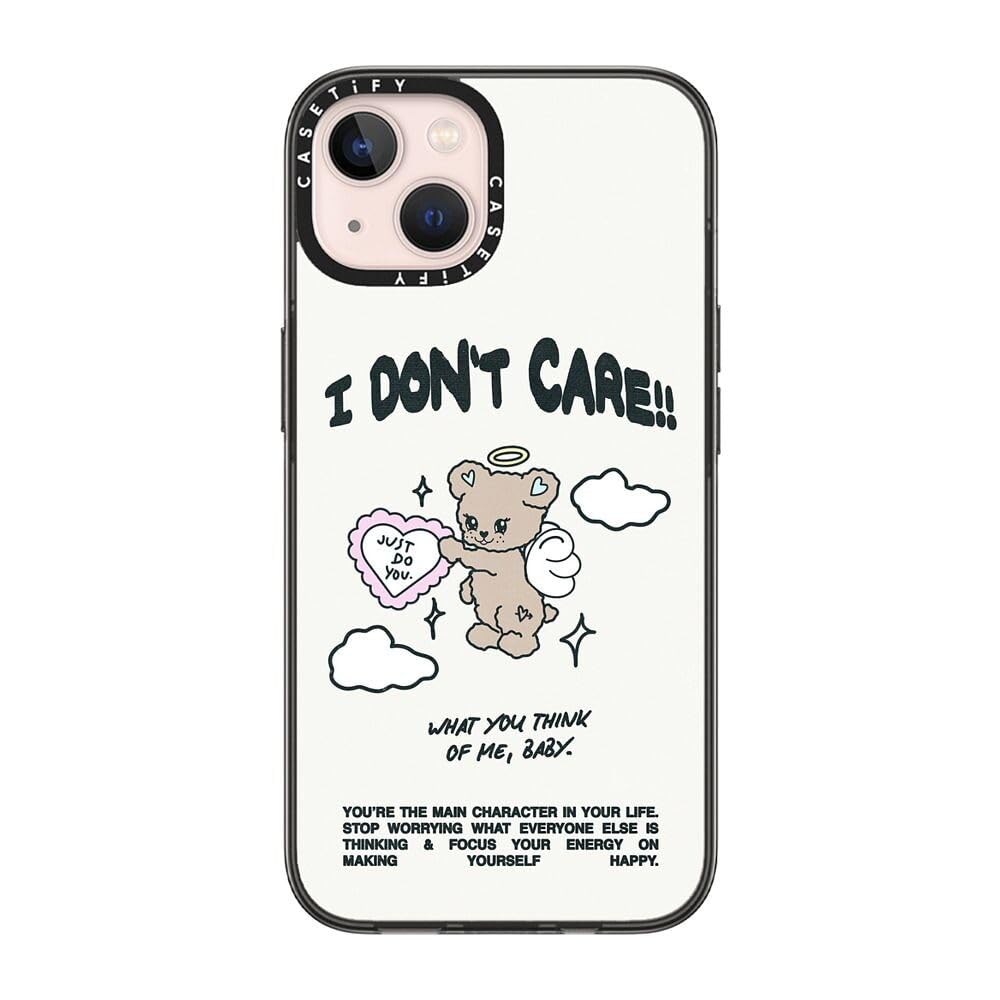 CASETiFY Compact Case for iPhone 13 [Lightweight / 4 ft. 2X Military Grade Drop Protection/Slim] - #1 Mom - Clear Black