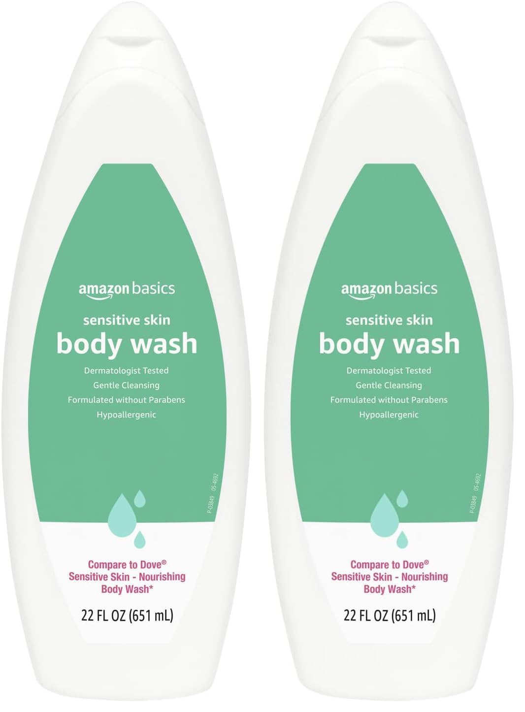 Amazon Basics Moisturizing Body Wash, Fresh Scent, Deep Moisture, Nourishing, Dermatologist Tested, 22 fl oz (1-Pack)