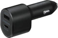 Samsung Super Fast Dual Car Charger (45W+15W) Dual Ports USB-C & USB-A - Black - EP-L5300XBEGWW