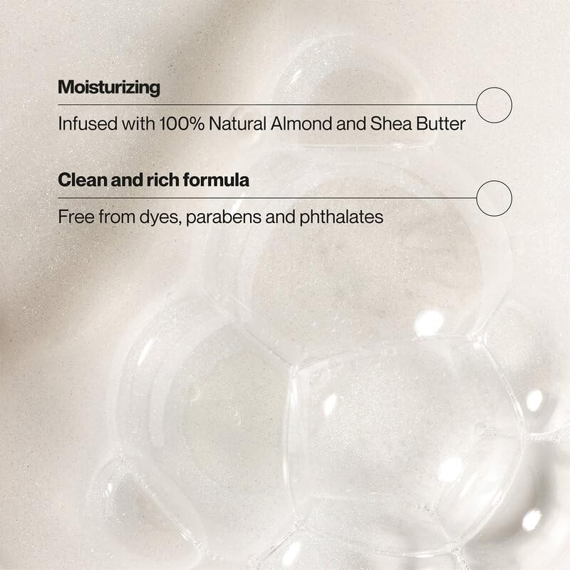 Suave Almond & Shea Butter Shampoo and Conditioner for Dry Hair – Moisturizing Hair Products for Women & Men, Frizz Control, 12.6 Oz Ea