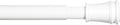 Kenney – Rogers Twist & Fit Tension Window Curtain Rod, No Tools Installation, 5/8" Diameter, Adjustable 48–84", White
