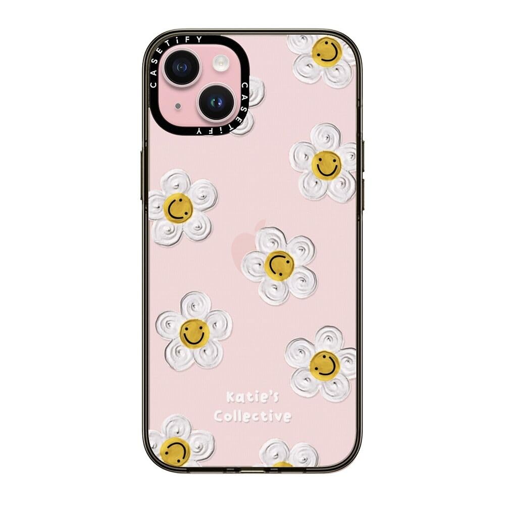 CASETiFY Compact Case for iPhone 13 [Lightweight / 4 ft. 2X Military Grade Drop Protection/Slim] - #1 Mom - Clear Black