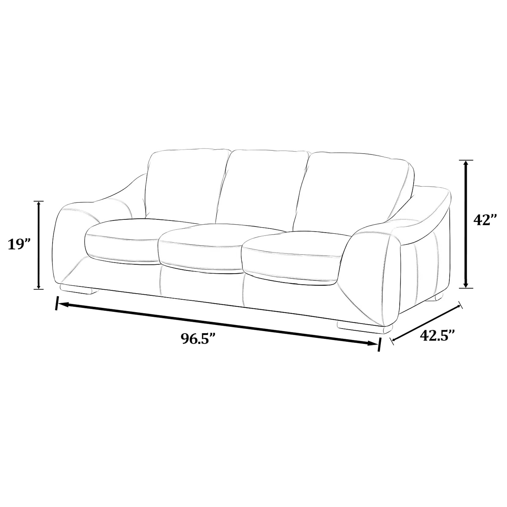 wokire Clear Thicker Couch Cover Water Proof Sofa/Heavy Duty Couch Cover-Protection Against Cat Dog Clawing, Vinyl Sofa Slipover -for Storage and Moving