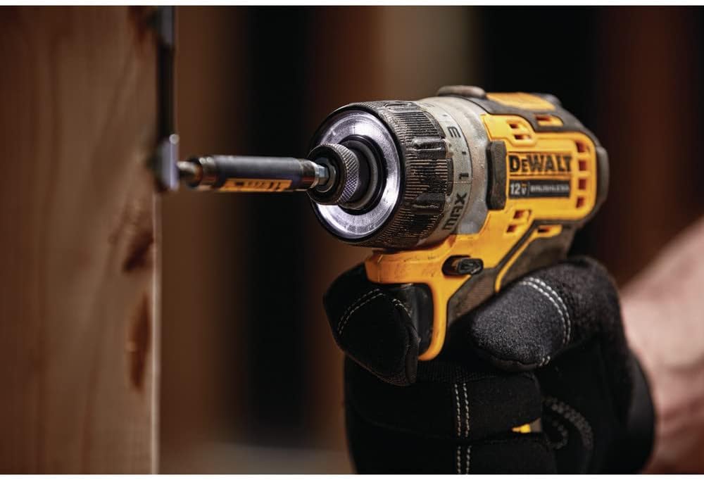 DEWALT XTREME 12V MAX* Cordless Screwdriver, 1/4-Inch, 2-Ah Batteries (DCF601F2)