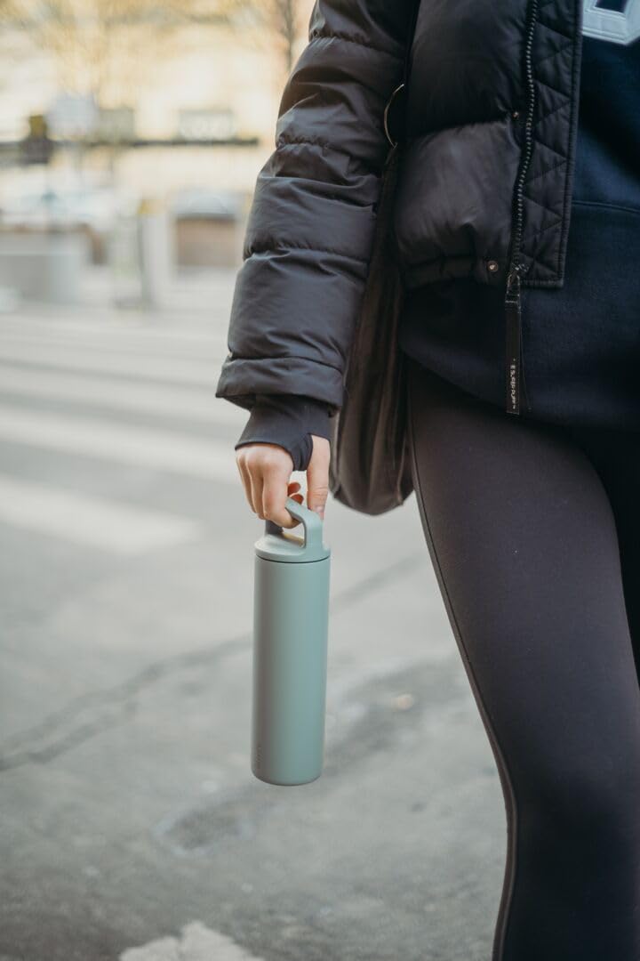 MiiR Wide Mouth Water Bottle - 20oz Insulated Water Bottle in Stainless Steel with Double Wall Vacuum Insulation, Leakproof Design, Keeps Drinks Hot or Cold | Stainless Steel with Double Wall Vacuum Insulation, Leakproof Design, Keeps Drinks Hot or Cold