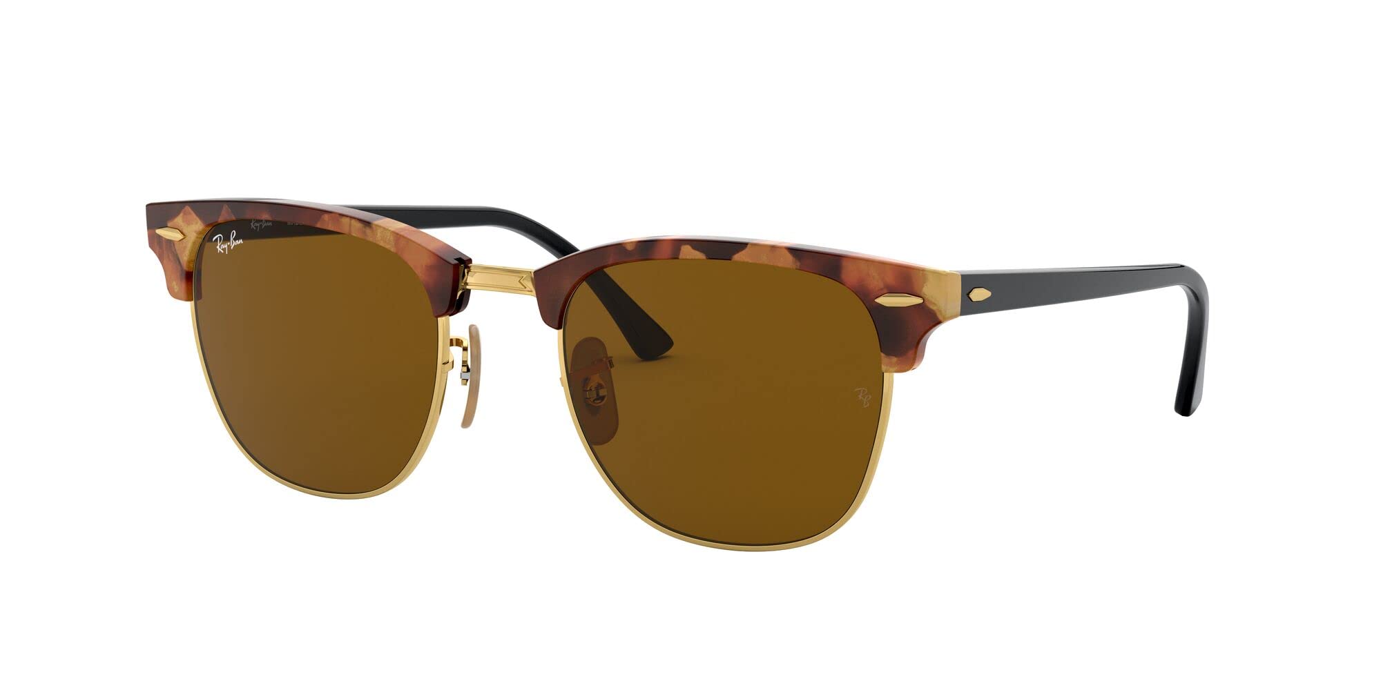 Ray-Ban RB3016 Clubmaster Classic Square Sunglasses for Men for Women