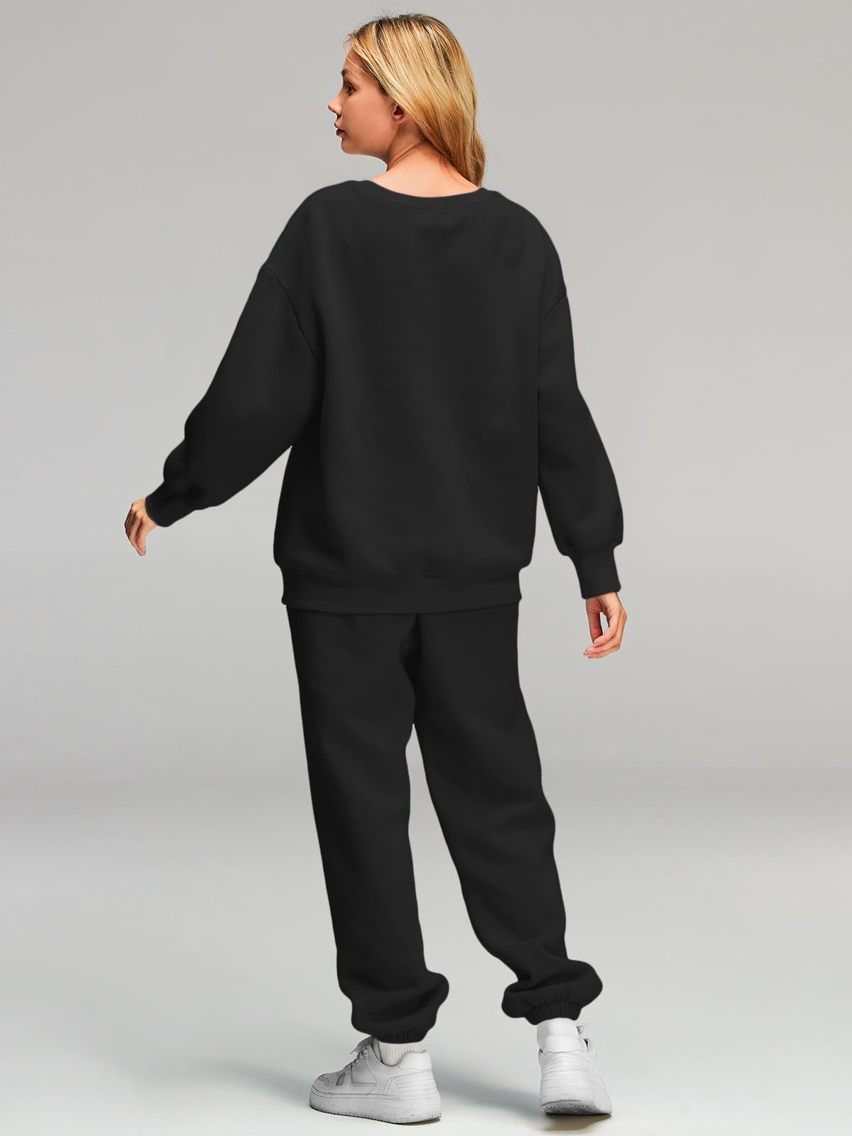 AUTOMET Womens 2 Piece Outfits Sweatsuit Lounge Sets Matching Sweat Set Pockets