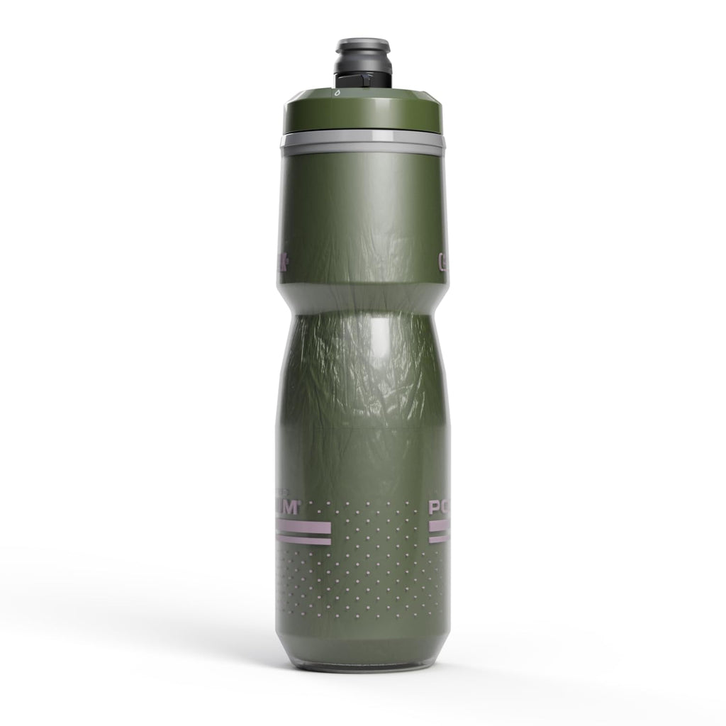 CamelBak Podium Chill Insulated Bike Squeeze Water Bottle, Cold Retention for Cycling, 24oz, Reflective Ghost