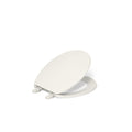 KOHLER K-4775-0 Brevia Round Toilet Seat with Quick-Release Hinges And Quick-Attach Hardware For Easy Clean, White