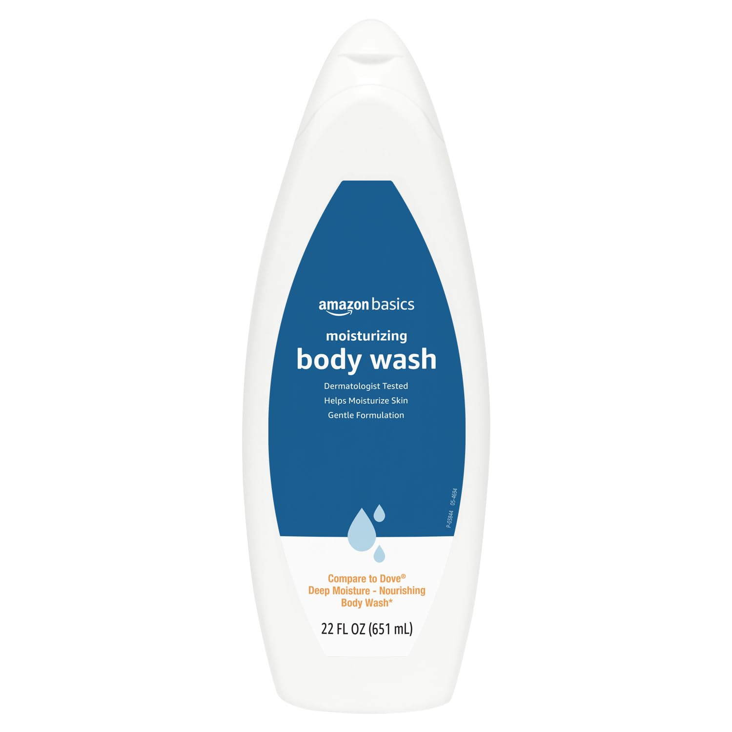 Amazon Basics Moisturizing Body Wash, Fresh Scent, Deep Moisture, Nourishing, Dermatologist Tested, 22 fl oz (1-Pack)