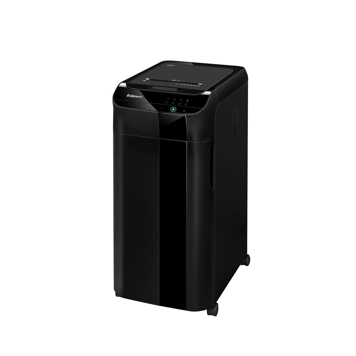 Fellowes AutoMax Micro-Cut 100M Commercial Office Auto Feed 2-in-1 Paper Shredder with 100-Sheet Capacity, Black