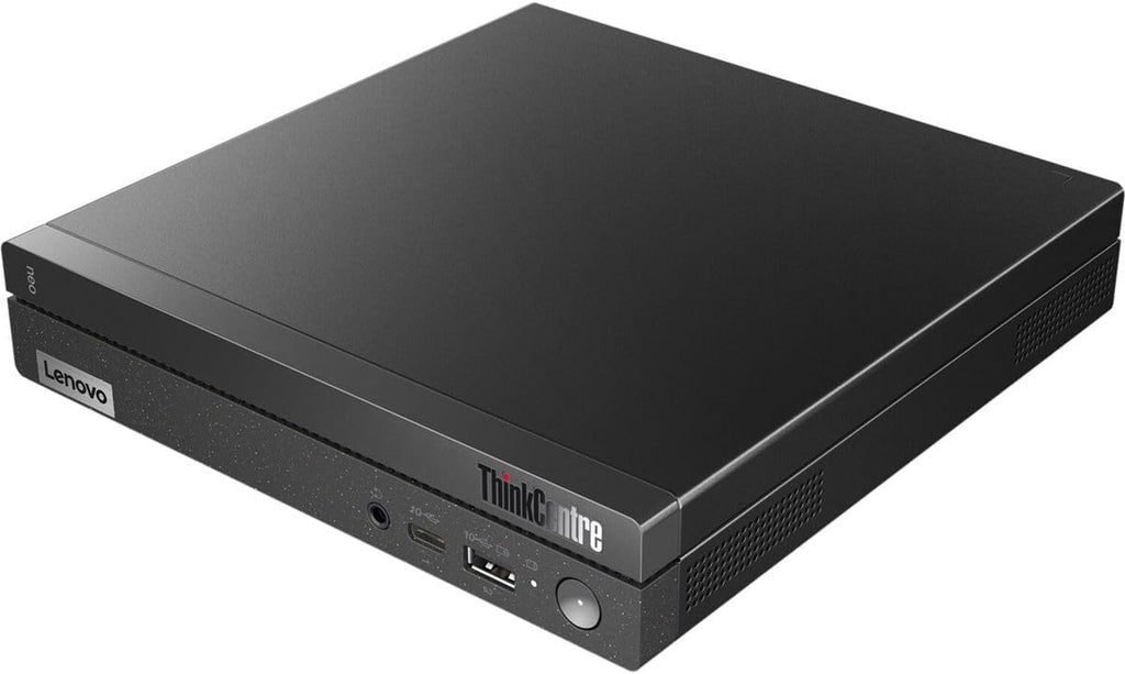 Lenovo ThinkCentre neo 50q Gen 4 Tiny Desktop Computer, Intel Core i5-13420H 2.1GHz, 16GB RAM, 256GB SSD, Windows 11 Pro, Black