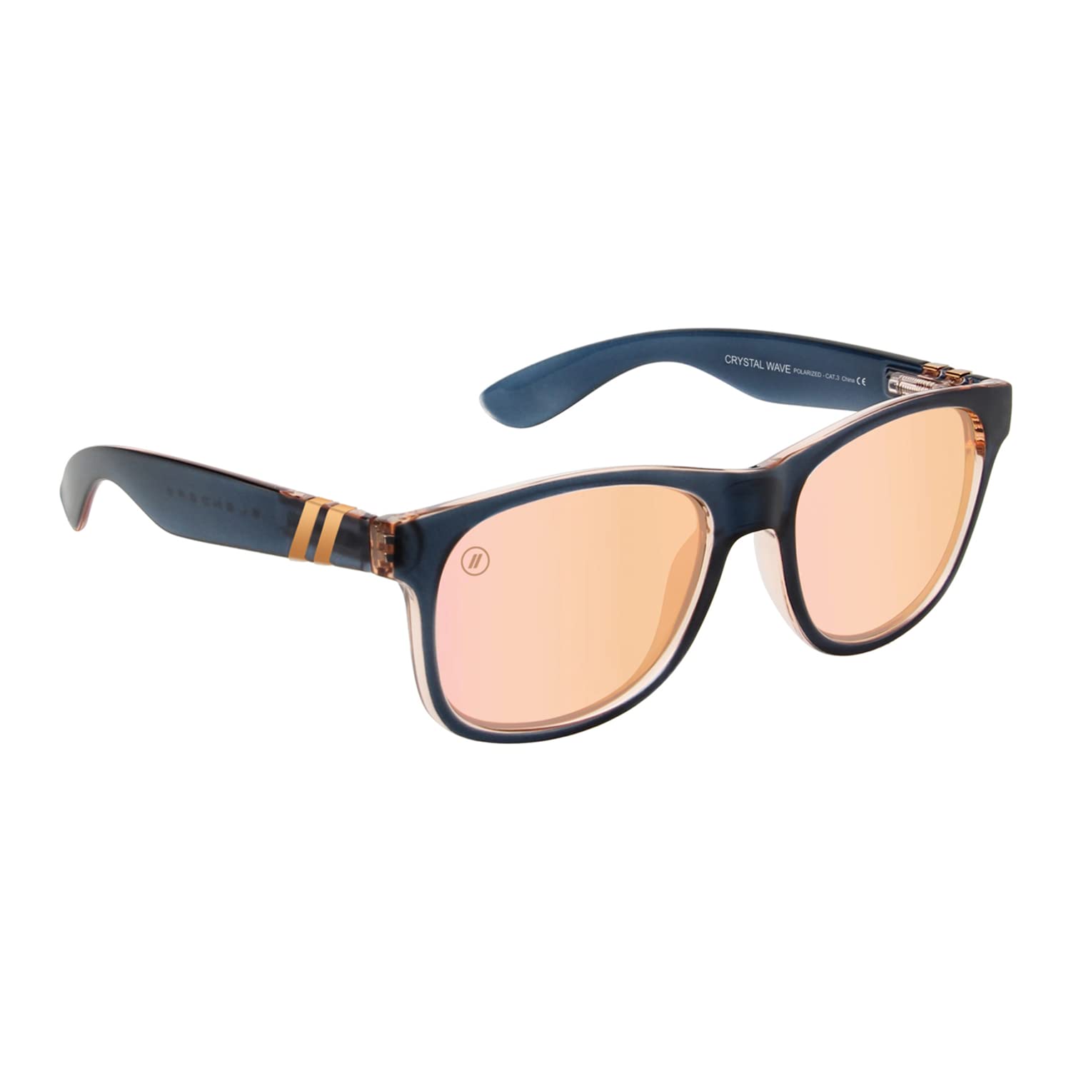 Blenders Eyewear M Class X2 – Polarized Sunglasses – Round Lens, Spring Loaded Hinge – 100% UV Protection – For Men & Women