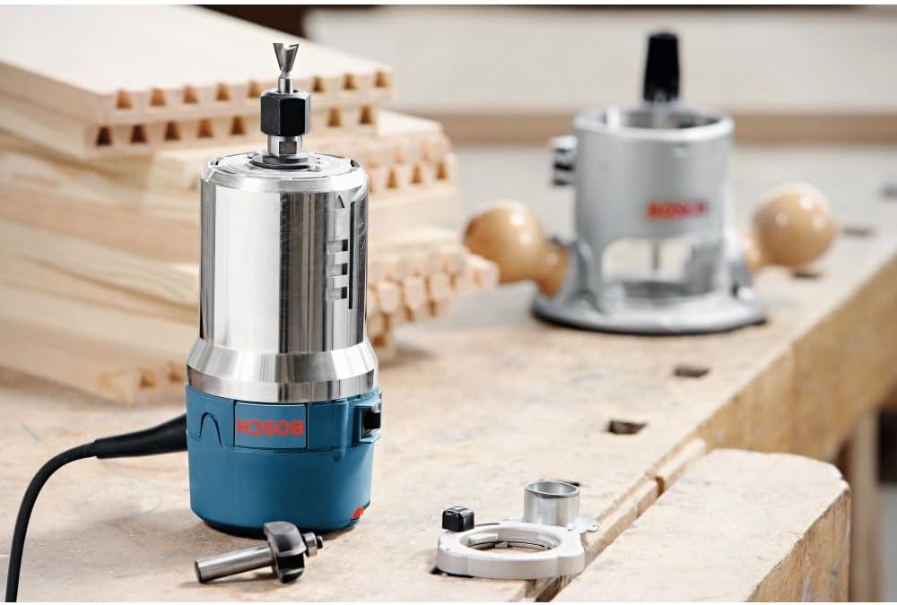 BOSCH Router 1617EVS 2.25 HP Electronic Fixed-Base Woodworking Router