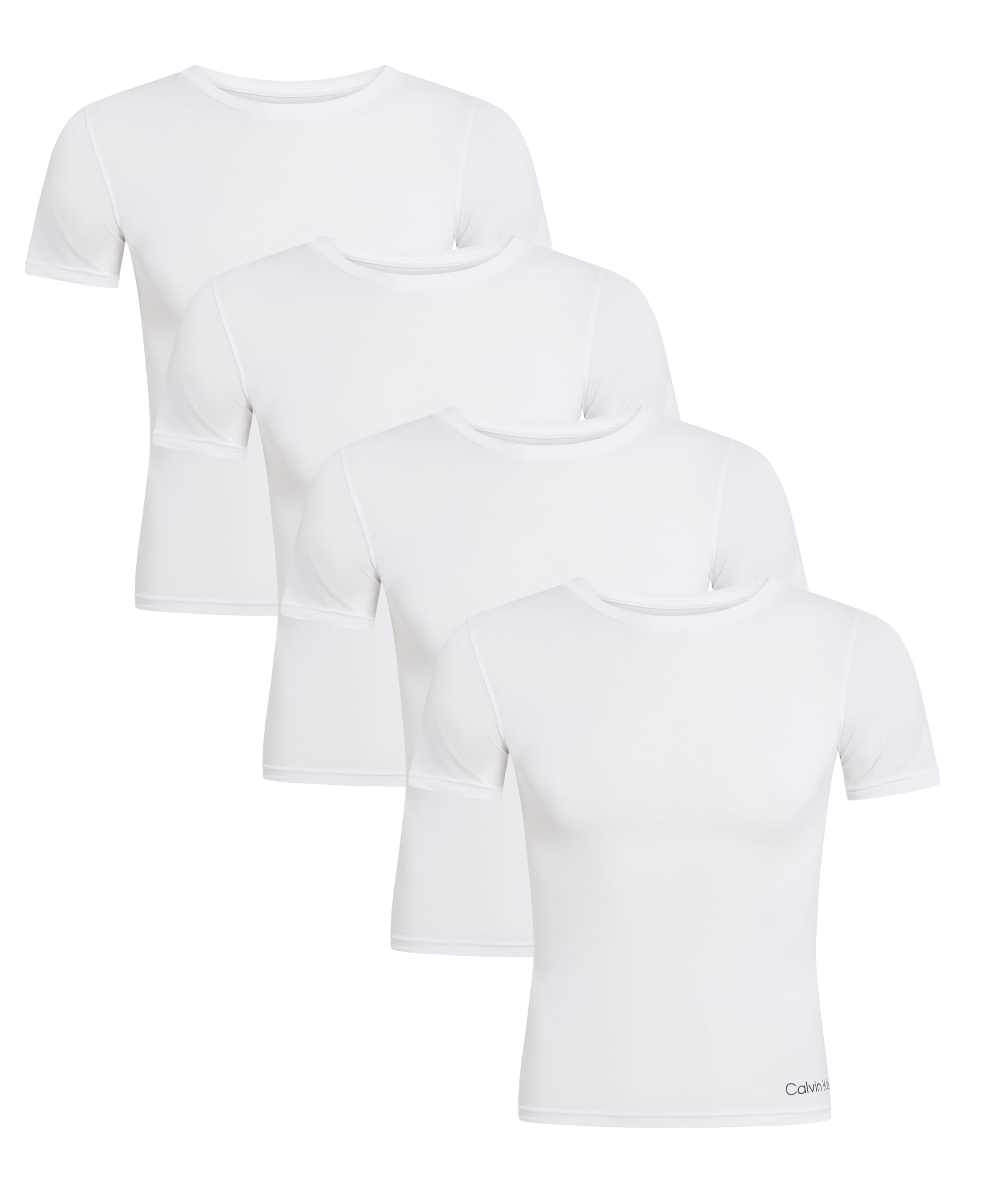 Calvin Klein Kids Boys' Short Sleeve Cotton Crewneck T-Shirt Multipack