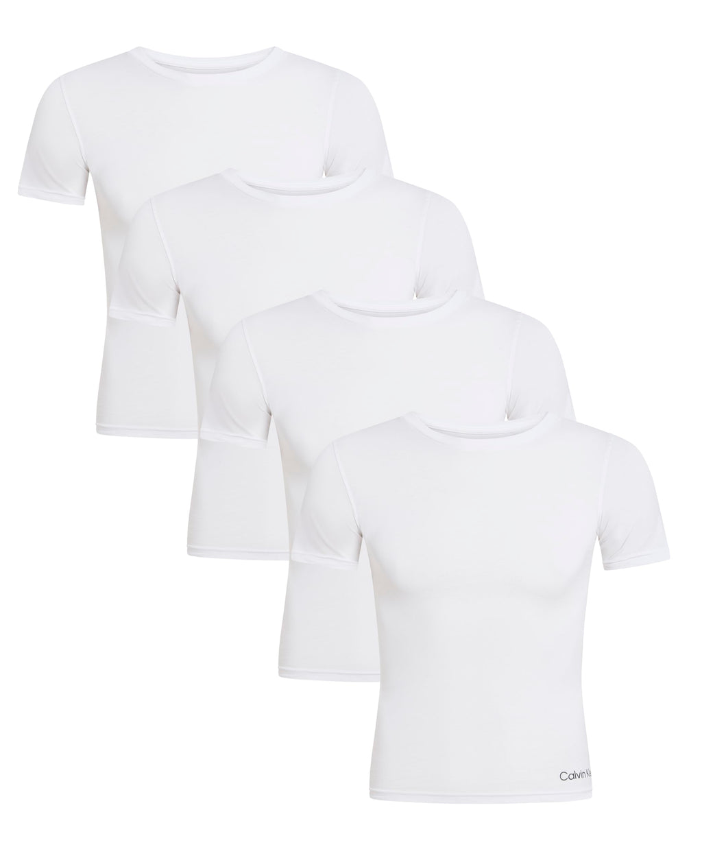 Calvin Klein Kids Boys' Short Sleeve Cotton Crewneck T-Shirt Multipack