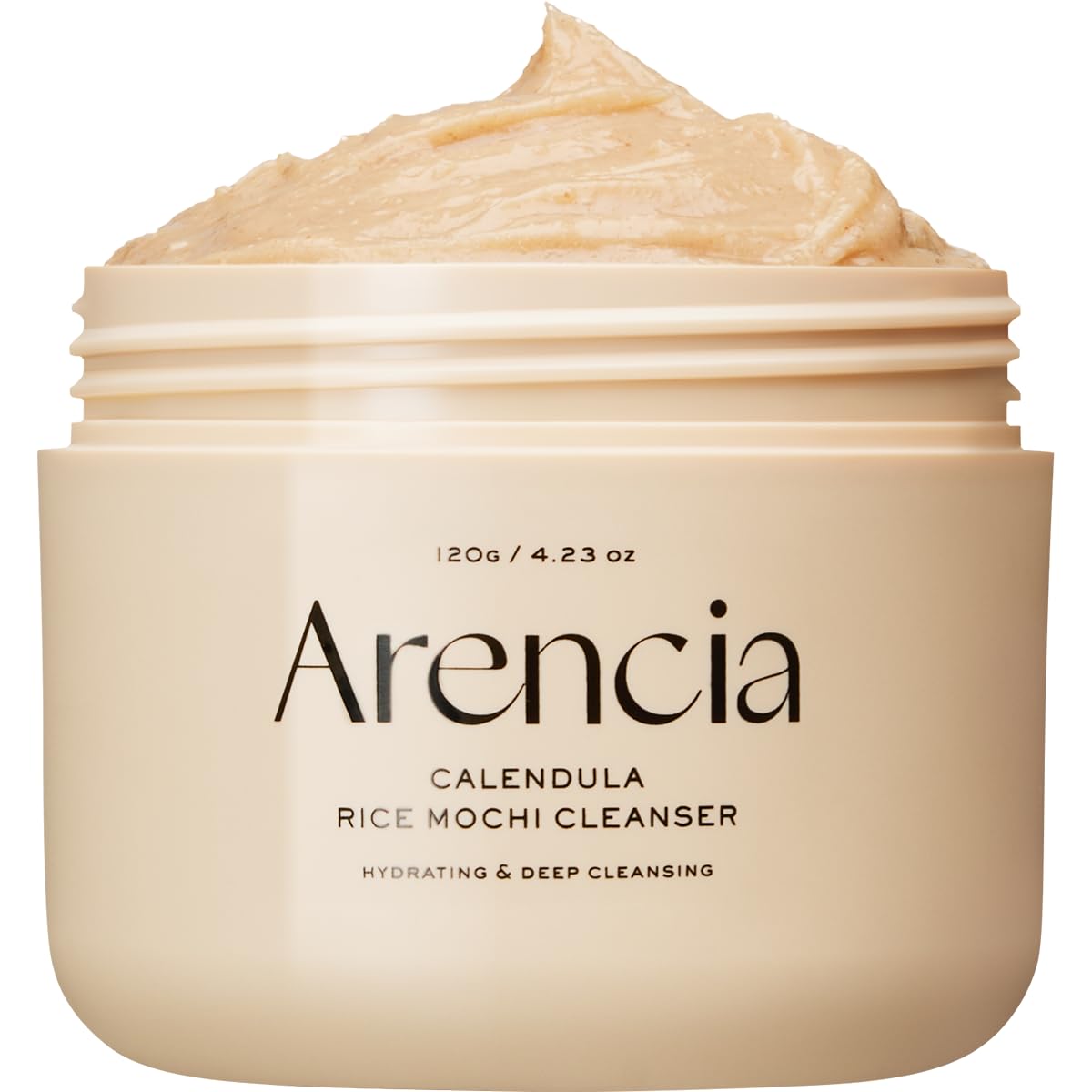 Arencia Calendula Rice Mochi Fresh Cleanser - Moisturizing & Deep-Cleansing (1.76oz)
