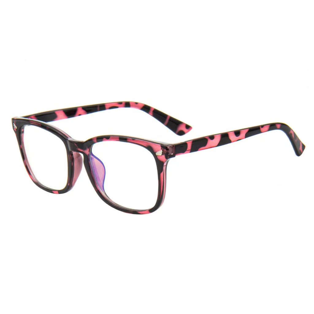 MAXJULI Blue Light Blocking Glasses,Computer Reading/Gaming/TV/Phones Glasses for Women Men(Transparent)
