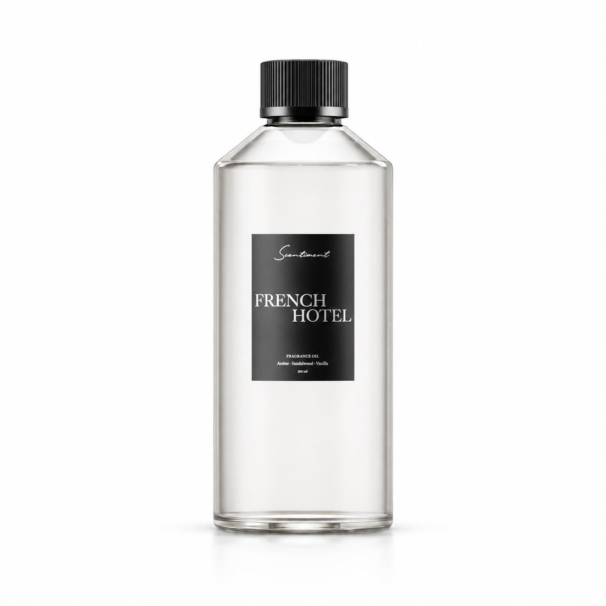Scentiment French Hotel Diffuser Oil - Premium Hotel Scent with Notes of Clove, Patchouli & Sandalwood Home Scent, Aromatherapy Fragrance Oil Diffuser Refill - 0.68 fl oz (20 mL)