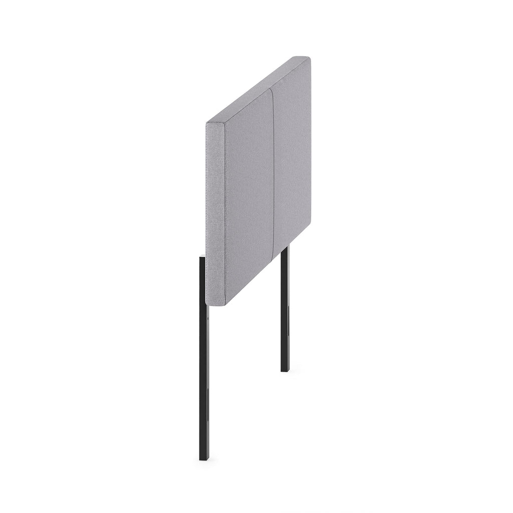 FURINNO Roanne Tufted Headboard, Twin, Black