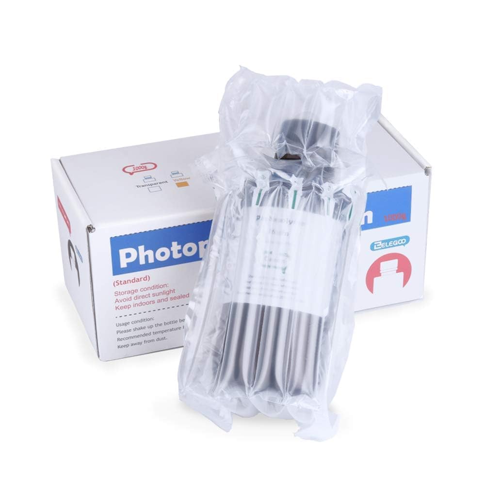 ELEGOO ABS-Like 3D Printer Resin LCD UV-Curing Resin 405nm Standard Photopolymer Resin for LCD 3D Printing Clear 1000g