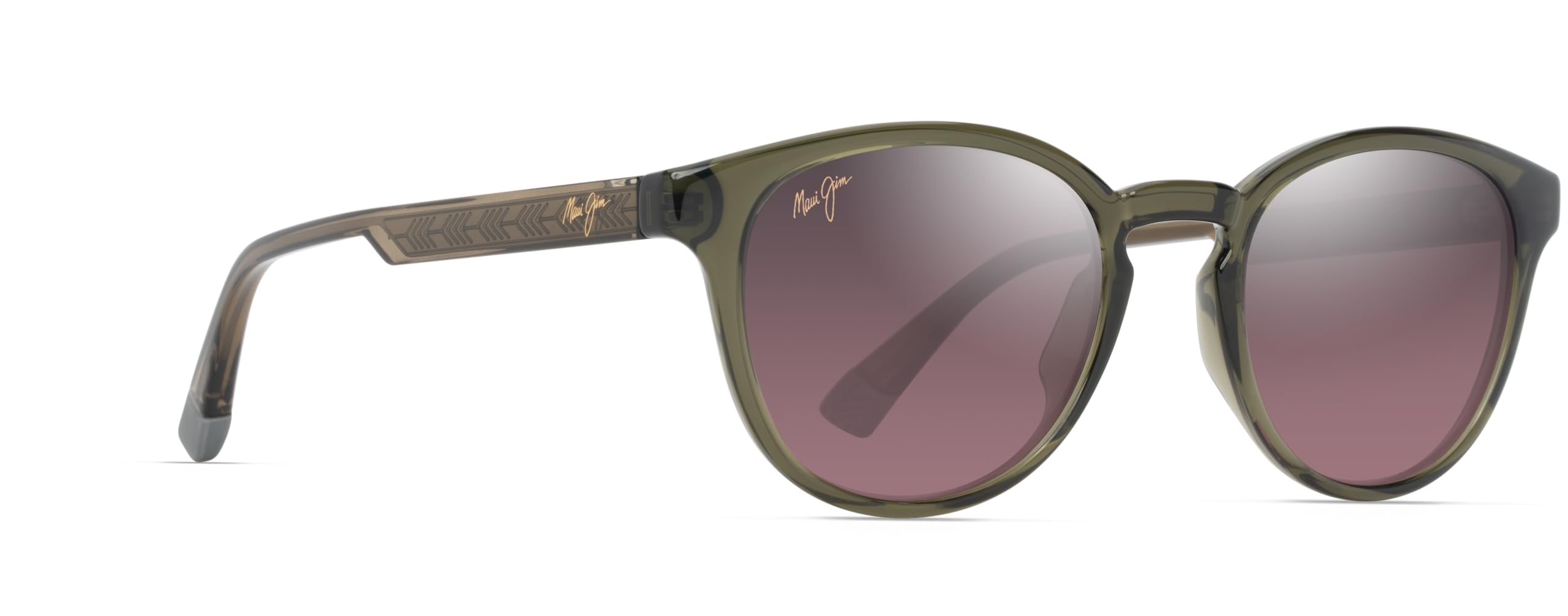 Maui Jim Polarized Men's Hiehie Round Sunglasses