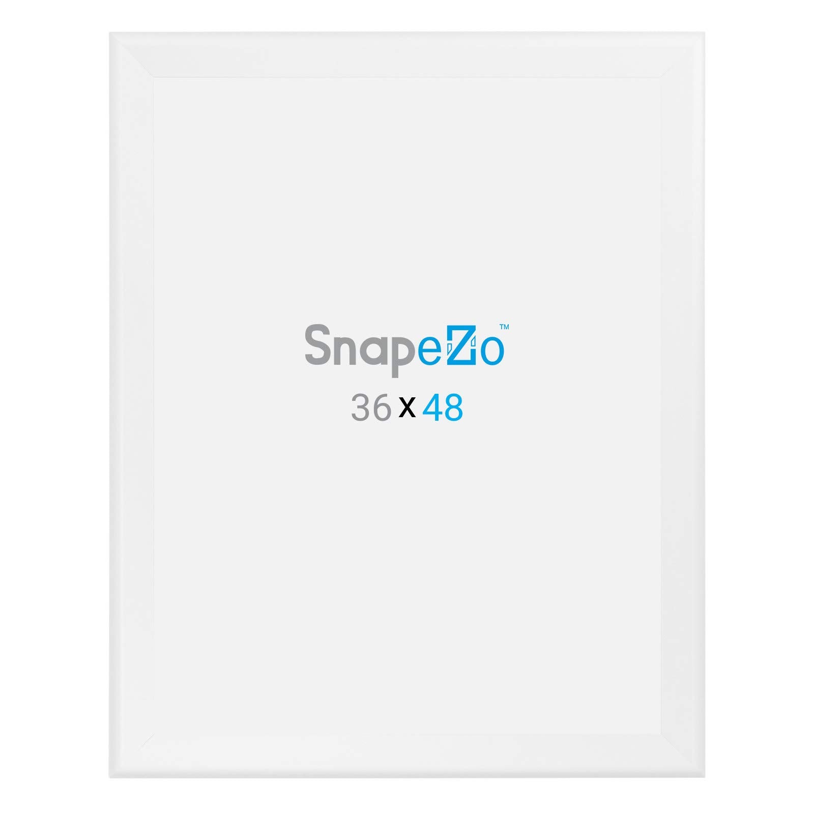 SnapeZo Movie Poster Frame 27x40 Inches, Black 1.7 Inch Aluminum Profile, Front-Loading Snap Frame, Wall Mounting, Wide Series for One Sheet Movie Posters