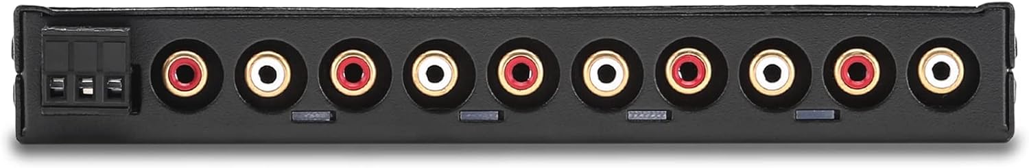 Skar Audio SKA7EQ 7 Band 1/2 DIN Pre-Amp Car Audio Graphic Equalizer with Aux Input and High Voltage RCA Outputs