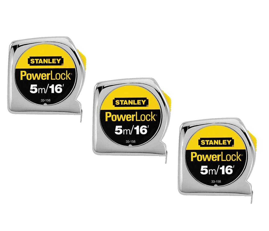 Stanley 33-231 3-Meter x 1/2-Inch Heavy Duty Powerlock Tape Rule With Metal Case