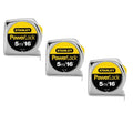Stanley 33-231 3-Meter x 1/2-Inch Heavy Duty Powerlock Tape Rule With Metal Case